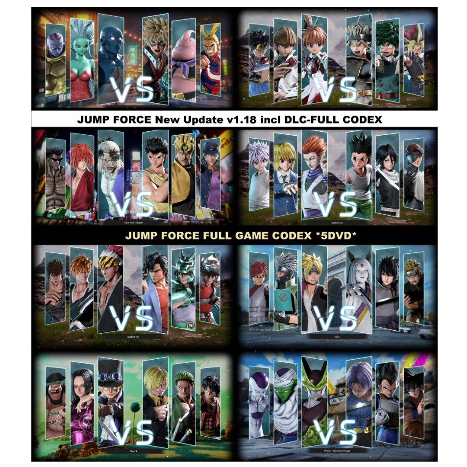 Mô Hình Nhân Vật Game Jump Force Ultimate Phiên Bản V2.05
