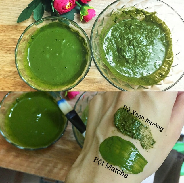 100G Bột matcha trà xanh sấy lạnh( loại xay cối đá)