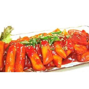 Combo bánh gạo cay kiểu mới nhất ( 500g bánh gạo, sôt, Chả cả 450g, Phô mai, củ cải vàng)