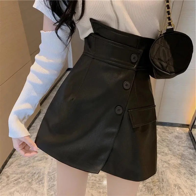 QUẦN DA GIẢ VÁY OD 7-15N (sẵn Be sz S Đen sz M) | BigBuy360 - bigbuy360.vn