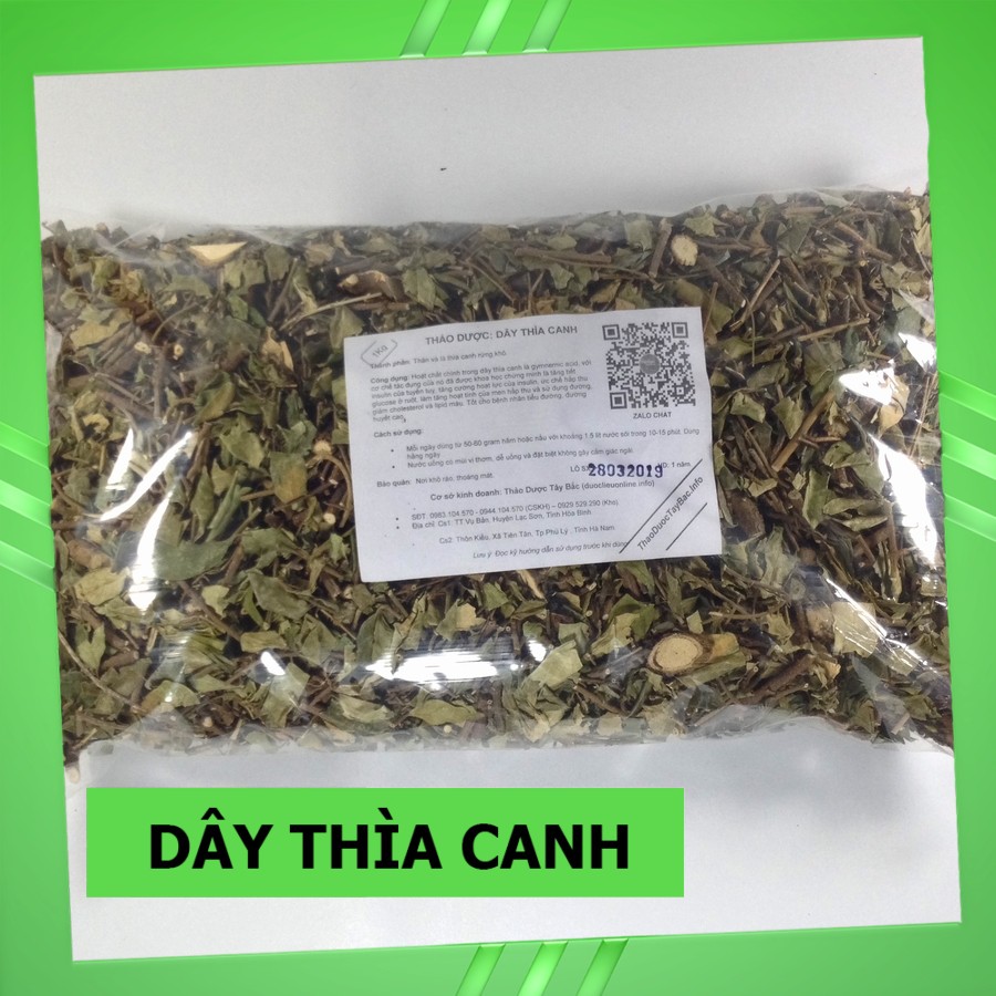 Trà Dây Thìa Canh 💚FREESHIP💚 Thảo Dược Tây Bắc