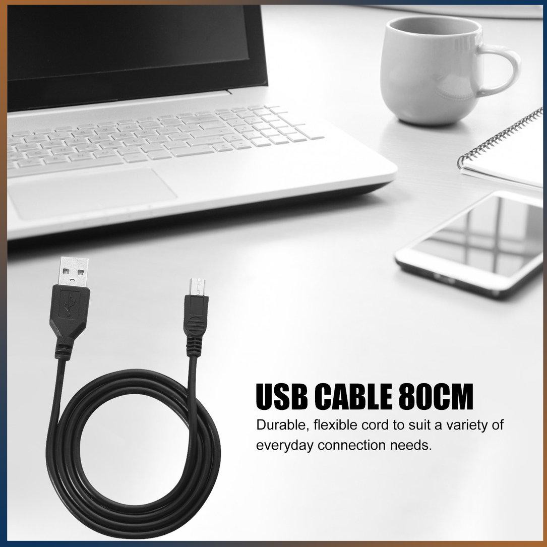 Dây Cáp Sạc Chuyển Đổi Tốc Độ Cao 80cm Usb 2.0 Đầu Đực A Sang Mini B 5-pin (3.27)