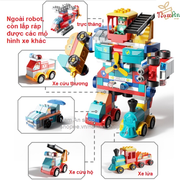 Bộ lắp ráp mô hình Robot, thương hiệu FEELO/FEI LE