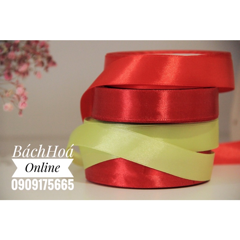 Ruy băng lụa 2cm