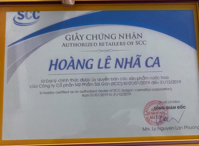 NƯỚC HOA N6 - XANH LÁ - MISS SAI GON VIET NAM