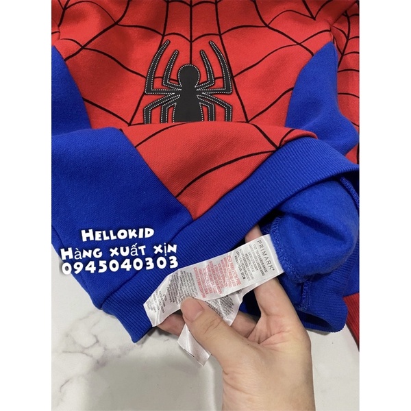 Áo hoodie nhện prjmark