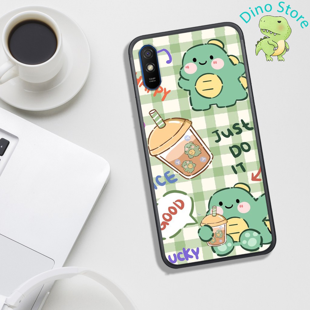 ỐP LƯNG XIAOMI REDMI 9A/7A  ,  IN HÌNH KHỦNG LONG NGỘ NGHĨNH VÀ CUTE
