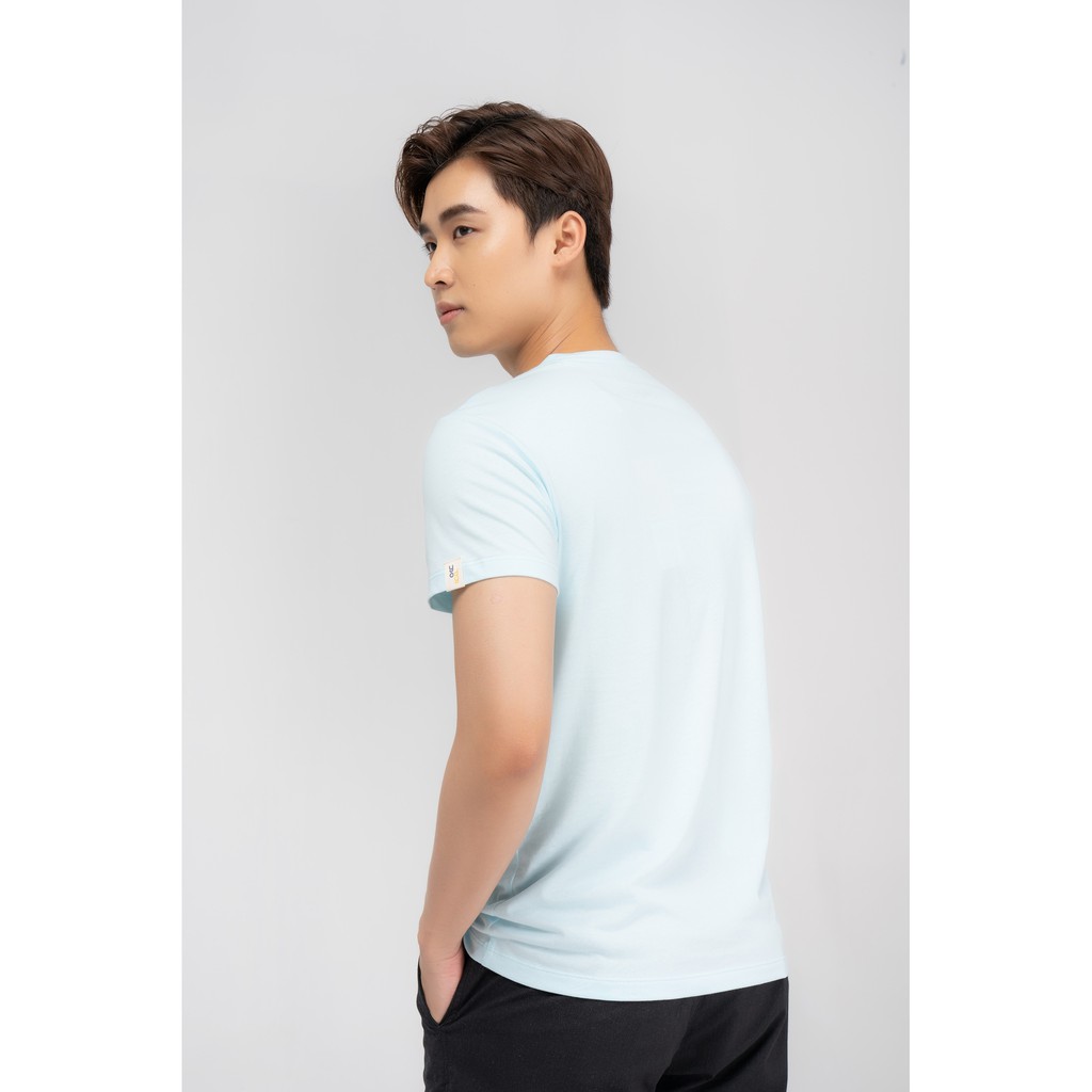 Áo phông Yody nam không cổ ngắn tay in be unique TSM4207 | BigBuy360 - bigbuy360.vn