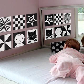 Bộ 6 Thẻ Kích Thích Thị Giác Dán Tường-Giúp Bé Phát Triển Toàn Diện