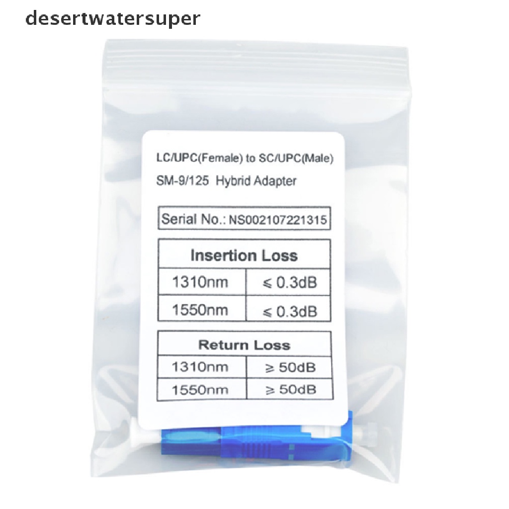 Đầu Nối Chuyển Đổi Cáp Quang Đơn SC Male Sang LC Female