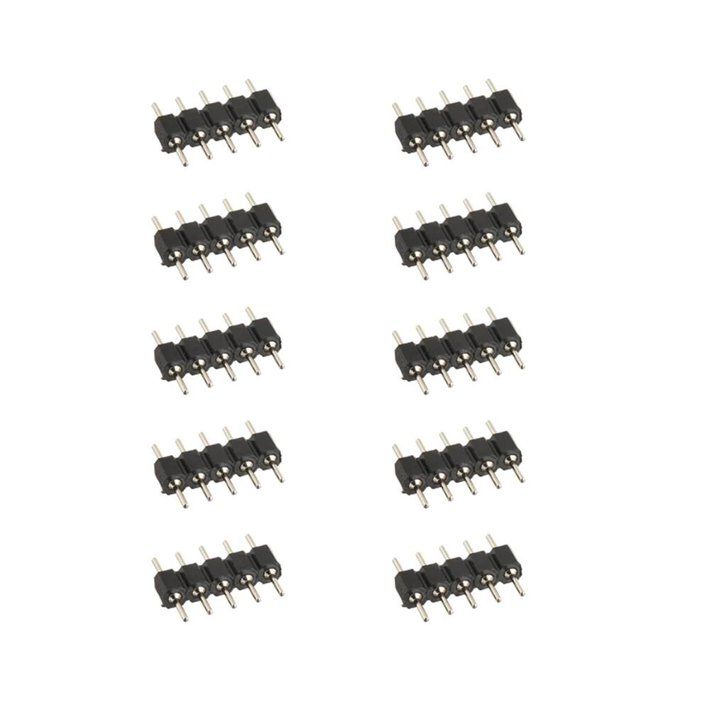 Taylor1 Đầu Nối Kim 5Pin 4Pin RGB Cho Dây Đèn Led