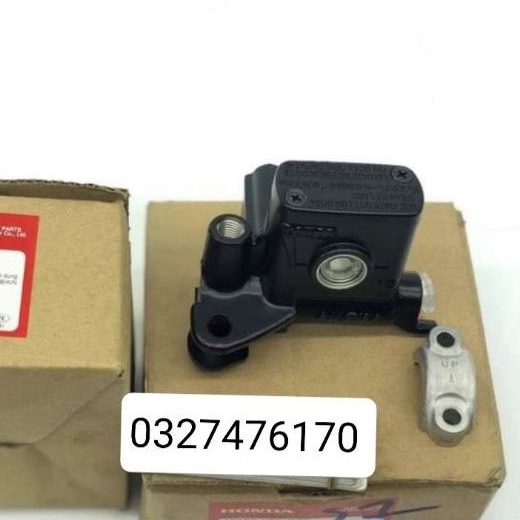 Cùm bình dầu thắng, phanh đĩa trước xe WAVE Thái, ZX, S100...  zin Honda