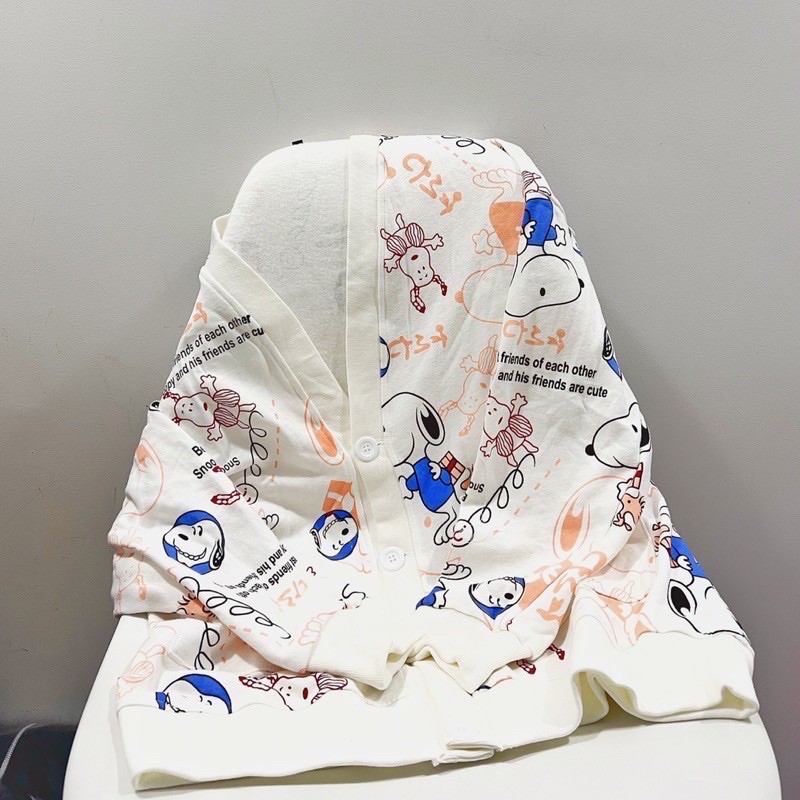 [Mã SKAMCLU7 giảm 10% Tối Đa 50K đơn 0Đ] Áo khoác cardigan Snoopy Áo khoác chất nỉ bông KUN SHOP | BigBuy360 - bigbuy360.vn