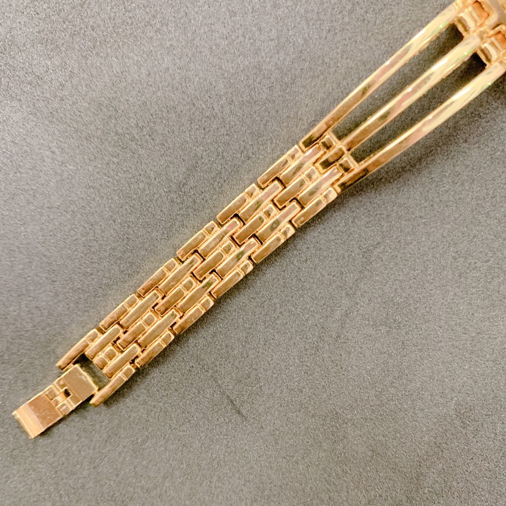 Đồng hồ Nữ Halei máy Nhật chính hãng mặt saphia tròn 25mm dáng lắc dây thép vàng mặt xanh lá chống gỉ chống nước | BigBuy360 - bigbuy360.vn