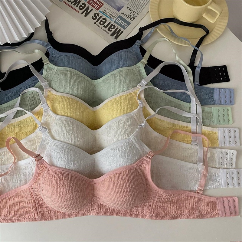 1 Bộ Đồ Lót Cotton Không Đường May Mềm Mại Nâng Ngực Thời Trang Cho Nữ | BigBuy360 - bigbuy360.vn