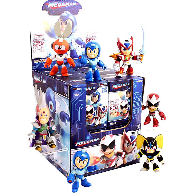 MÔ HÌNH CHÍNH HÃNG MEGAMAN MYSTERY SET