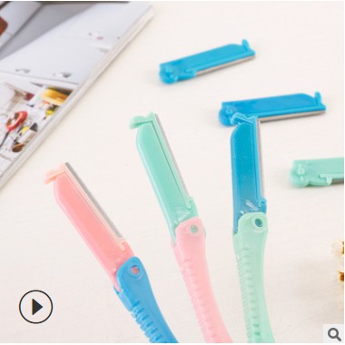 Dao cạo lông mày Ailin, Bộ Dao Cạo Tỉa Lông Mày 2 Lưỡi Ailin – Princess Beauty Rẻ Vô Địch