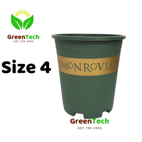 [ Giá Sỉ ] Chậu Nhựa MONROVIA 3GL Việt Nam - Chậu Trồng Cây Cảnh, Hoa