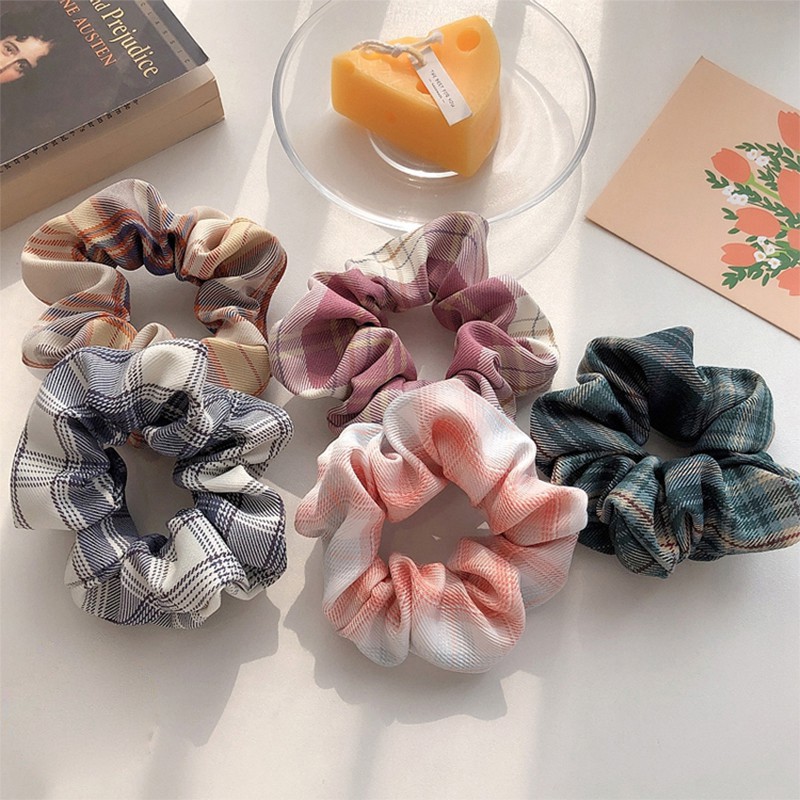 Dây buộc tóc, cột tóc scrunchies hàng loại 1 siêu bền