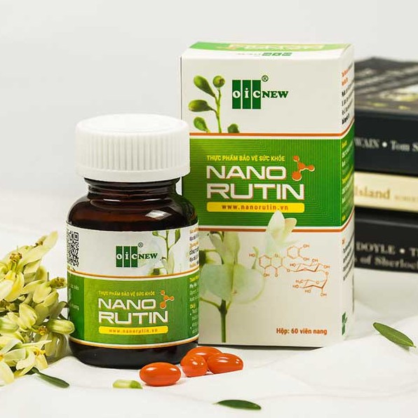 Nano Rutin OIC - Hỗ trợ điều trị suy giãn tĩnh mạch, trĩ