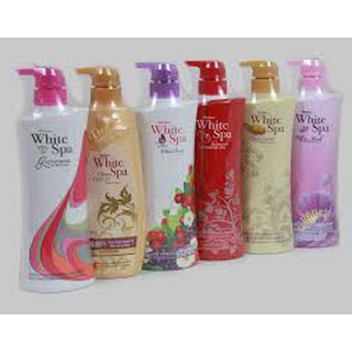 Sữa dưỡng thể trắng mịn da white spa mistine thái lan 400ml