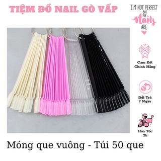 Móng que vuông tập sơn - mỗi túi 50 que