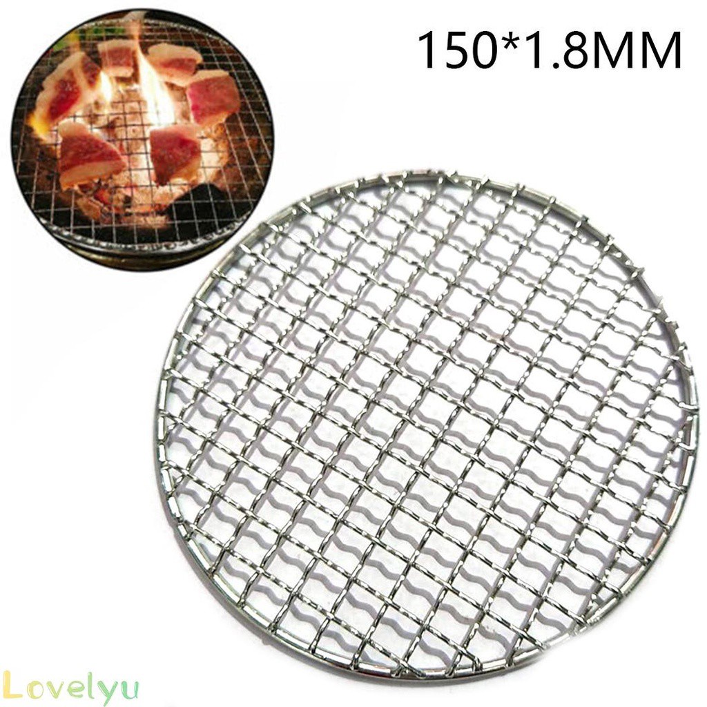 Đĩa Tròn Nướng Thịt Bbq Bằng Thép Không Gỉ