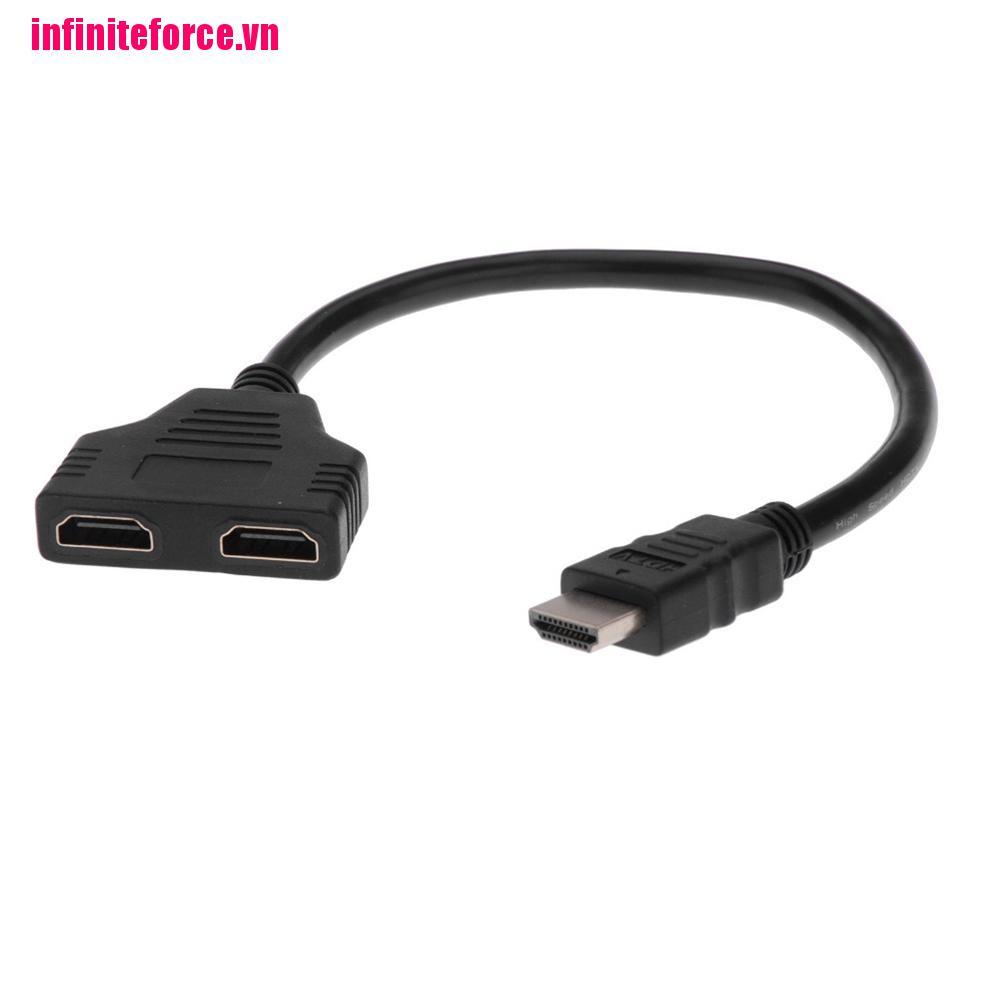 Bộ Chia Cổng Hdmi 1080p Sang 2 Trong 1 Tiện Dụng