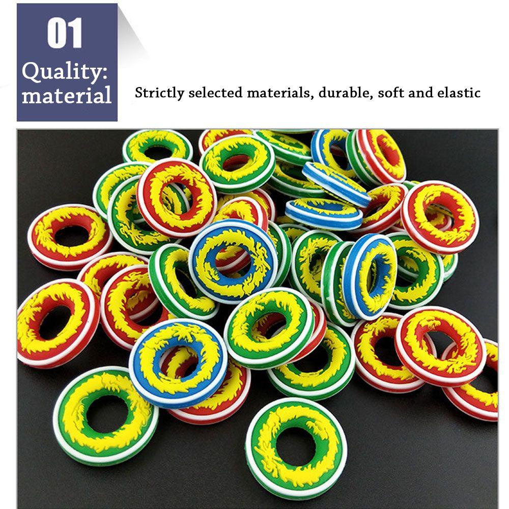 MUVAKO Set 50 Vòng Kẹp Cần Câu Cá Chống Trượt Bằng Silica gel