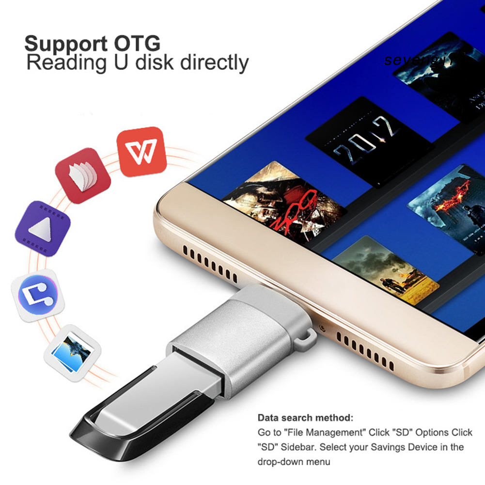 Đầu Chuyển Đổi Từ Sev-Olaf 3.0 Sang Micro Usb