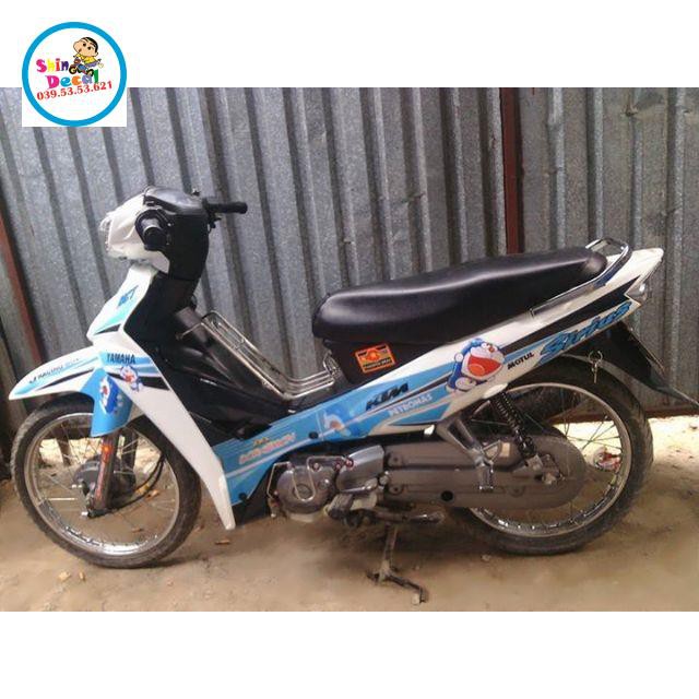 Tem rời sirius đoremon trắng xanh