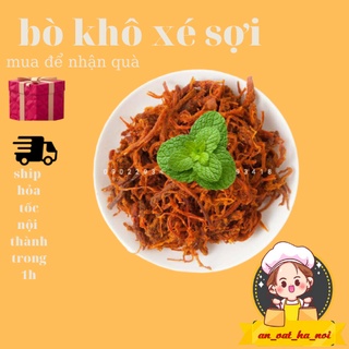 Bò Khô Xé Sợi loại 1[ túi 500g ] chuẩn thịt bò cay cay-khô bò xé sợi Hàng Đạt Chuẩn Chỉ Có Ở an_vat_ha_noi