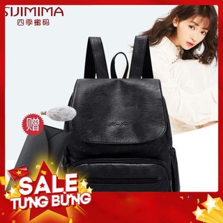⚡Follow shop săn deal⚡ Balo nữ thời trang dáng đẹp chất liệu da mềm kiểu dáng hàn quốc -Hàng nhập khẩu