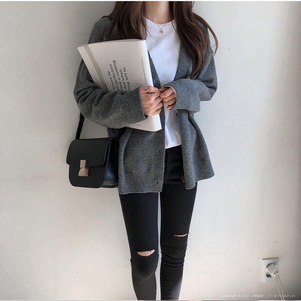 ÁO KHOÁC CARDIGAN LEN QUẢNG CHÂU CAO CẤP NỮ | BigBuy360 - bigbuy360.vn