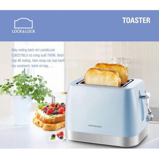 Máy Nướng Bánh Mì Lock& Lock EJB221BLU