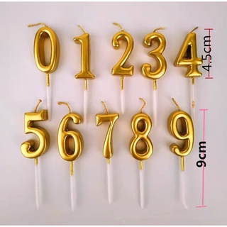 NẾN SỐ DECOR SỰ KIỆN TIỆC CƯỚI ,SINH NHẬT VÀNG, BẠC ,NẾN SỐ 0-9 PHỤ KIỆN TRANG TRÍ BÁNH KEM