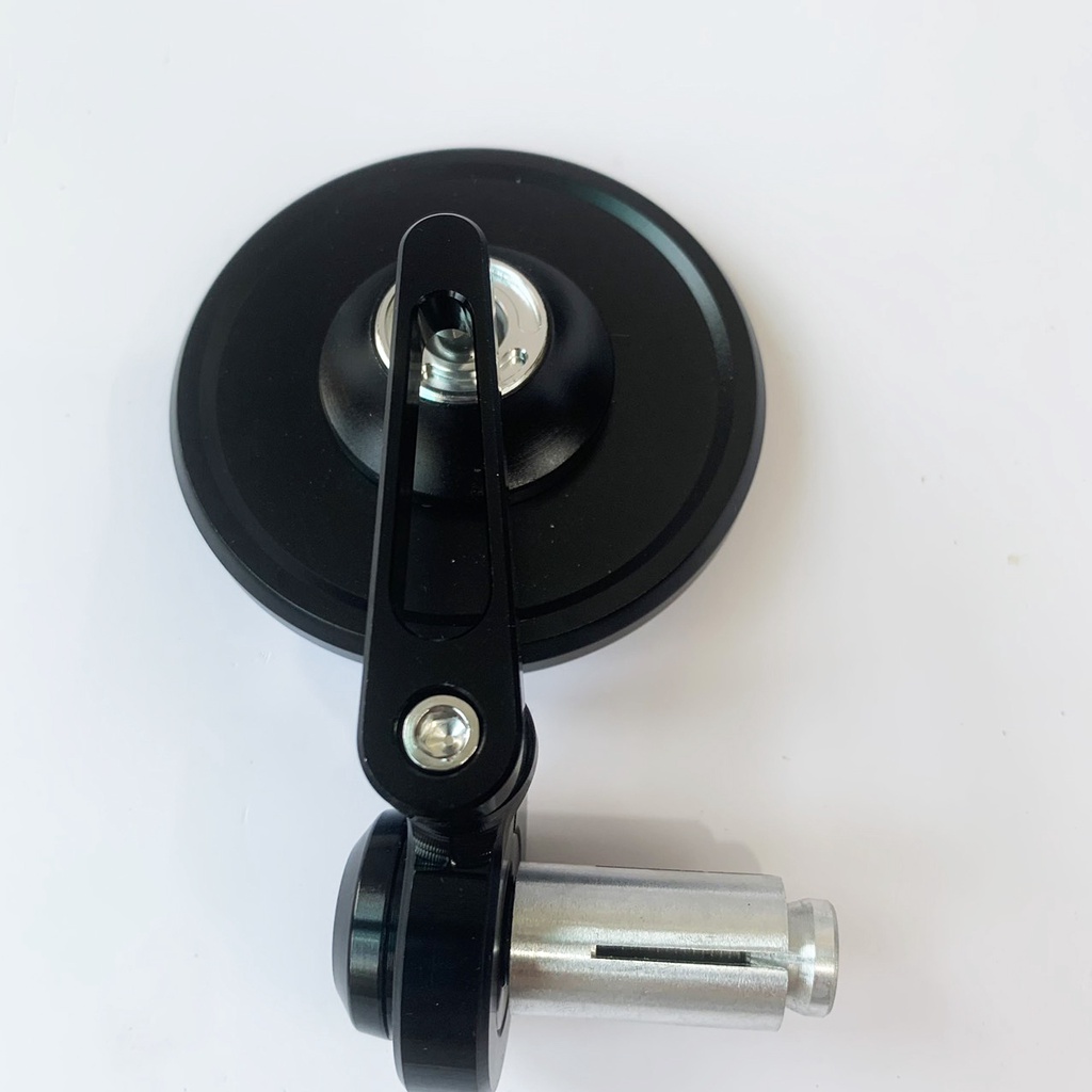 Gương Chiếu hậu mview moto gadget Kiểu Tròn- Mặt Kính Trắng