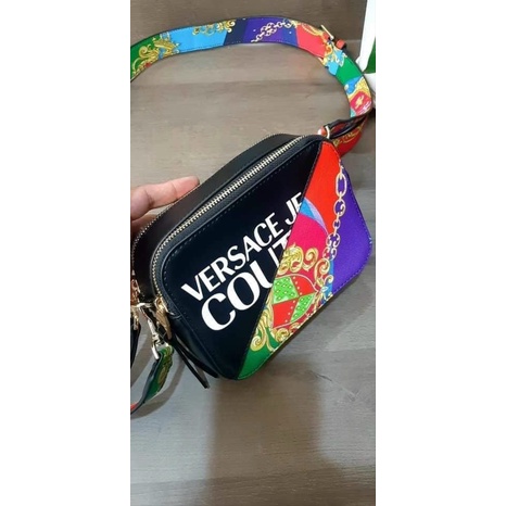 Túi Versace Vuông hoạ tiết