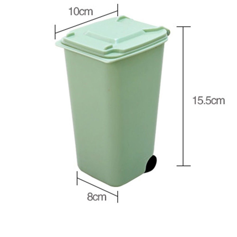 Thùng rác mini để bàn văn phòng xinh xắn tiện lợi
