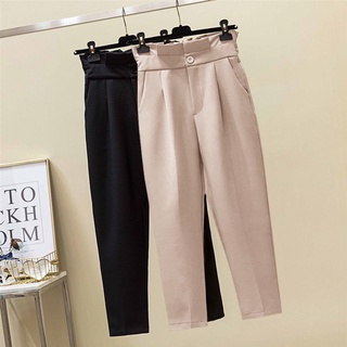[Xả Lỗ ] Quần Baggy Nữ Cạp Bèo Kanimi - Quần Công Sở Lưng Cao Viền Bèo Siêu Xinh - QD05