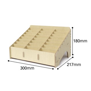  Kệ gỗ đa năng 24 -48 ngăn để màn hình điện thoại mỹ phẩm 