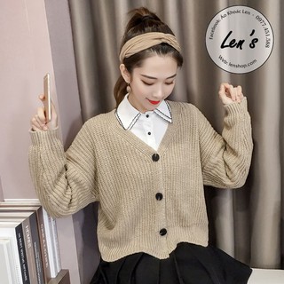 ÁO KHOÁC LEN DÀY CROPTOP