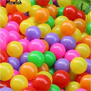 👶🏼50 Pcs Baby Colorful Plastic Water Pool Ocean Wave Ball Outdoor Funny Toys