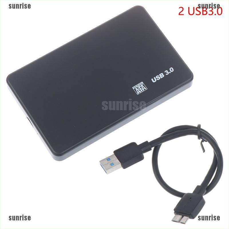 Vỏ đựng ổ đĩa cứng Sata 2.5" sang USB3.0/USB2.0 tùy chọn tiện dụng