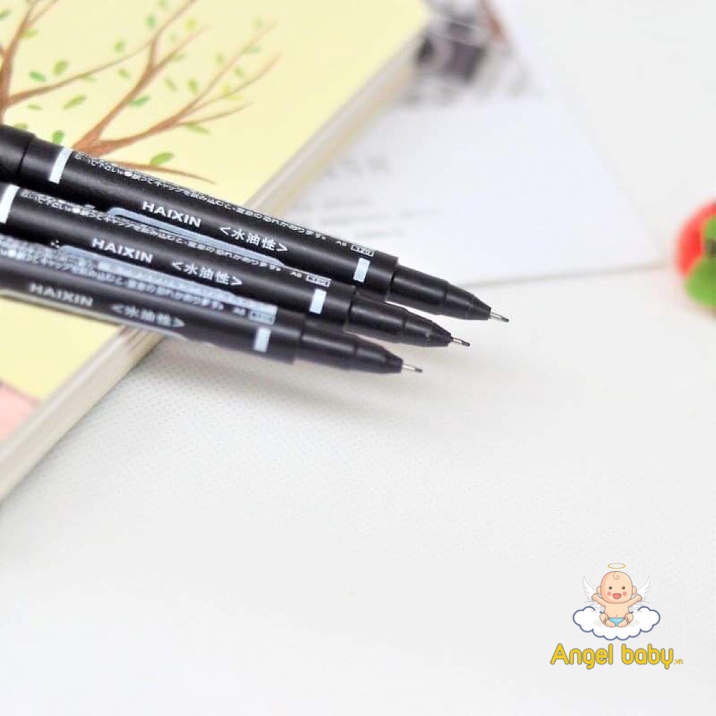 Bút viết lông dầu 2 đầu Zebili / Bút viết kính CD không xóa được MO-120