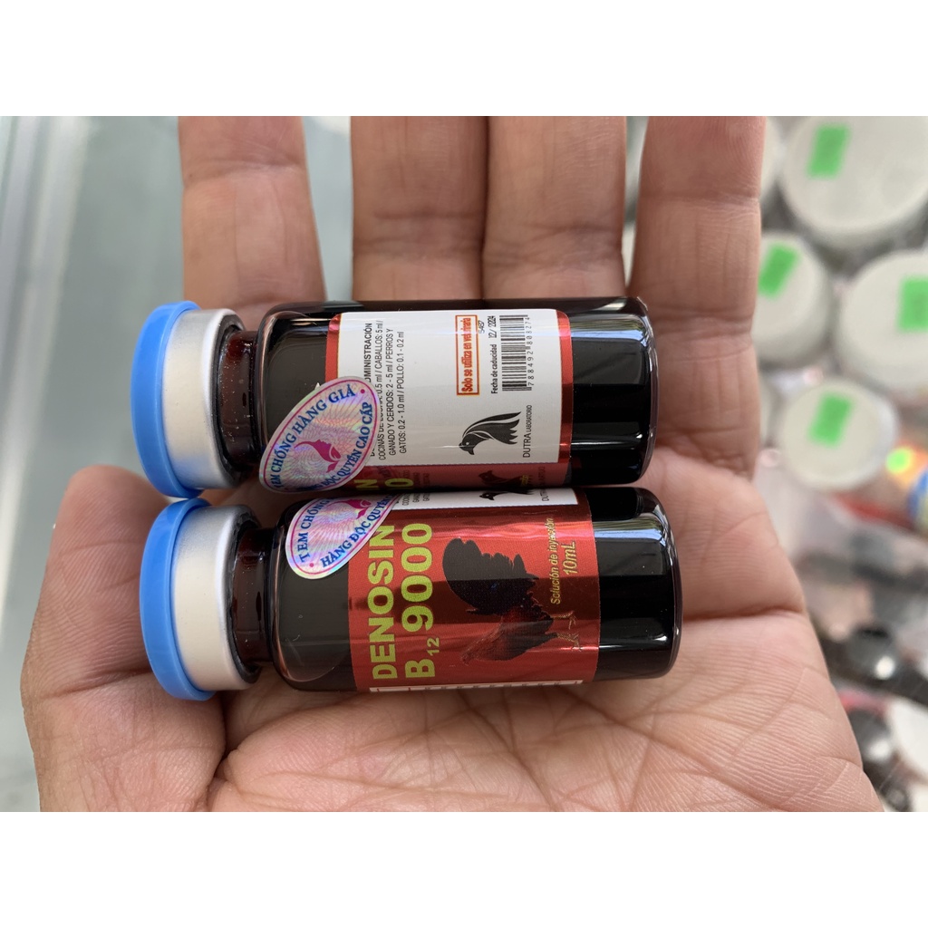 Thuốc nuôi gà đá tăng bo B12 9000, chai 10ml, nhập khẩu Mexico chính hãng