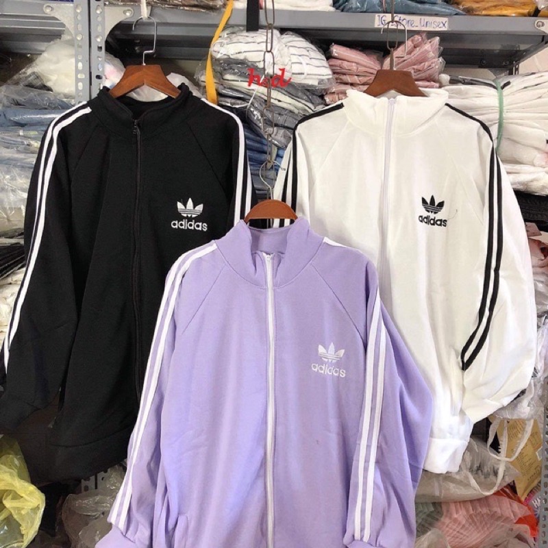 Áo khoác nỉ Adidas