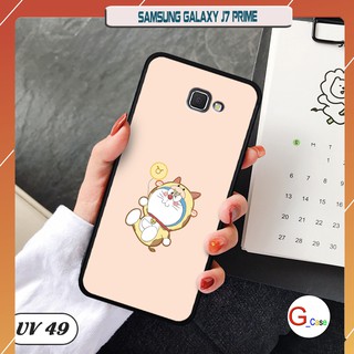 Ốp điện thoại Samsung Galaxy J7 Prime lưng nhám viền cao su dẻo in hình