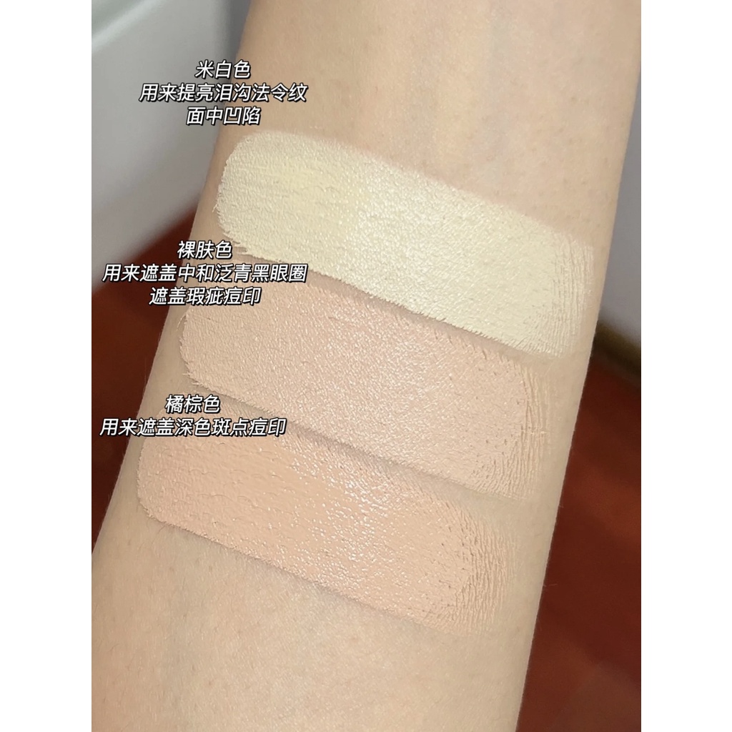 Kem Che Khuyết Điểm Ba Màu Everbab Che Phủ Toàn Diện Quầng Thâm Và Vết Thâm Hiệu Quả