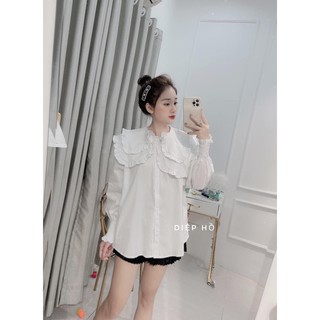 Áo cổ 2 bèo -bechuyenquangchau
